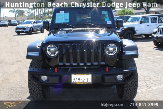 Used 2022 Jeep Wrangler Unlimited Rubicon w/ Steel Bumper Group image 2