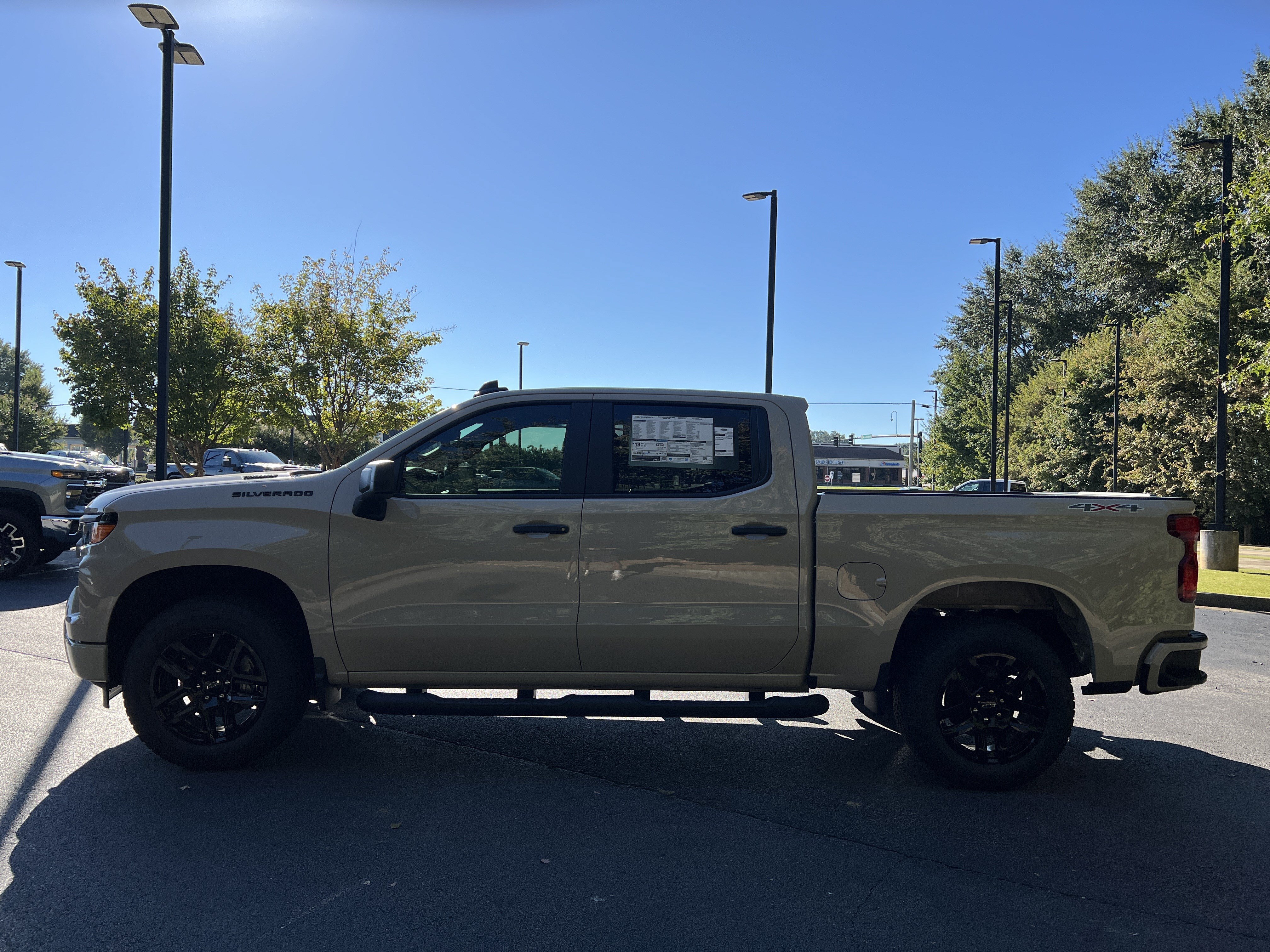 New 2026 Chevrolet Silverado 1500 Custom w/ Turbomax Blackout Package AWD/4WD image 6
