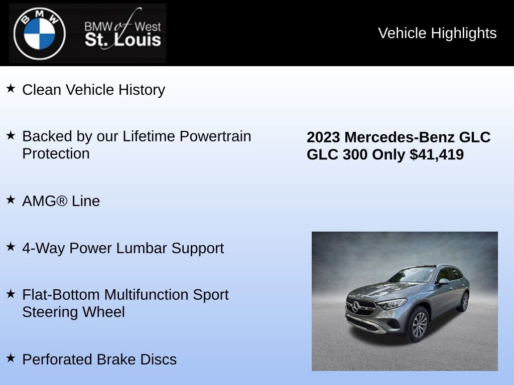Used 2023 Mercedes-Benz GLC 300 4MATIC image 7