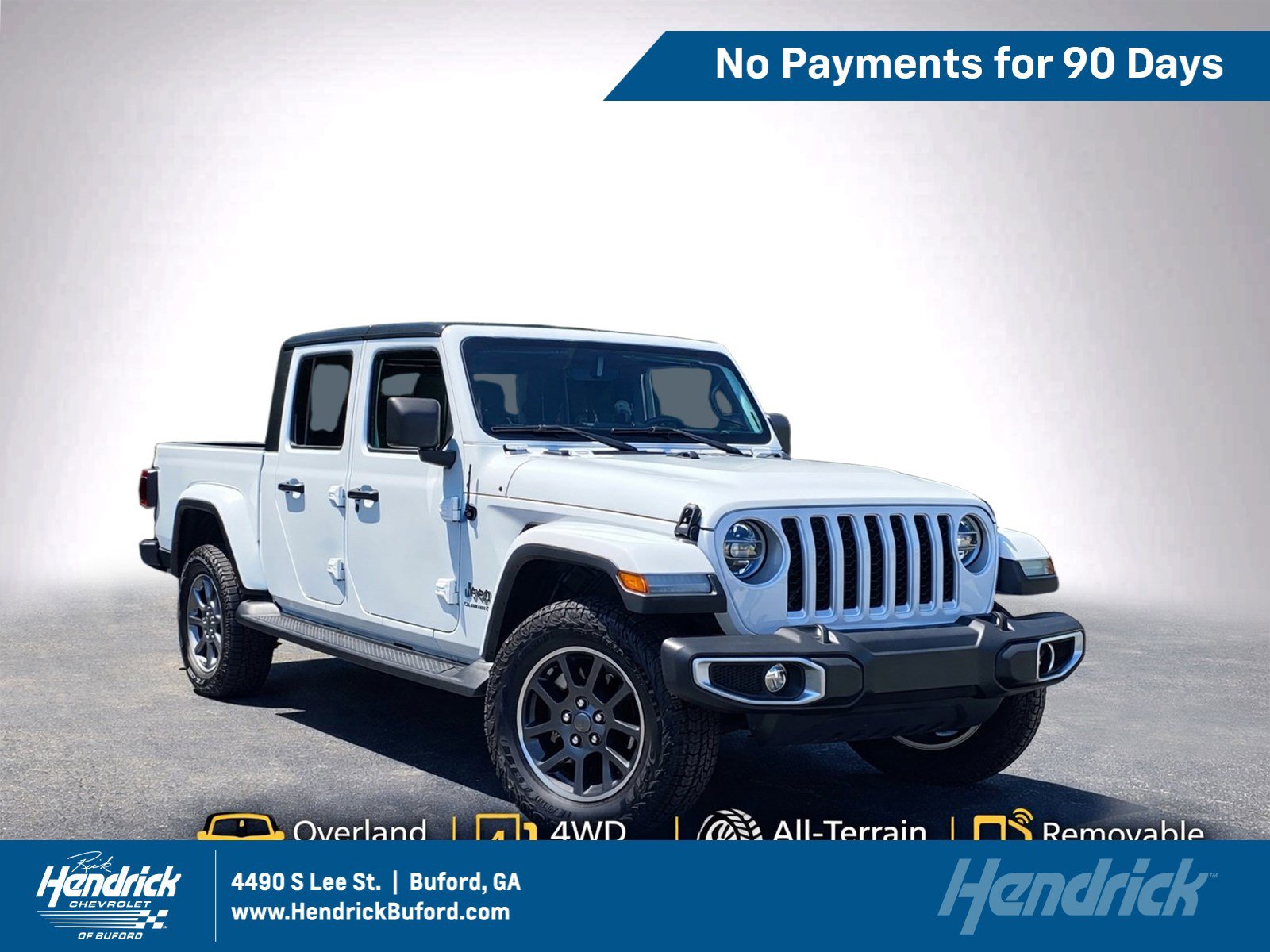 Used 2020 Jeep Gladiator Overland AWD/4WD image 1