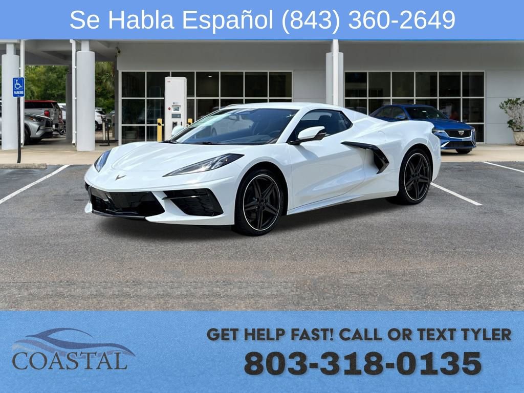 New 2025 Chevrolet Corvette Stingray Convertible w/ 1LT image 1