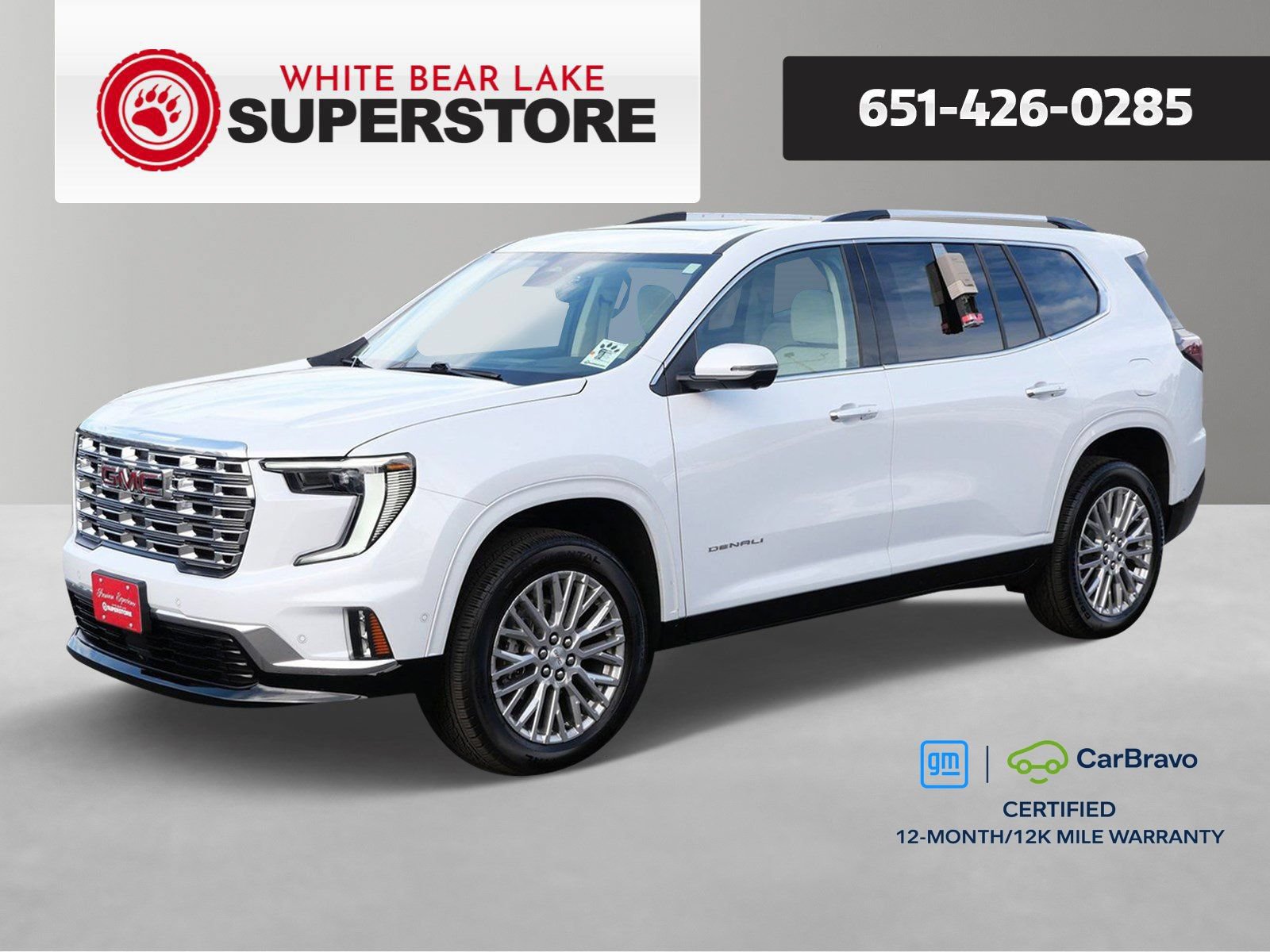 Certified 2026 GMC Acadia Denali w/ Super Cruise Package