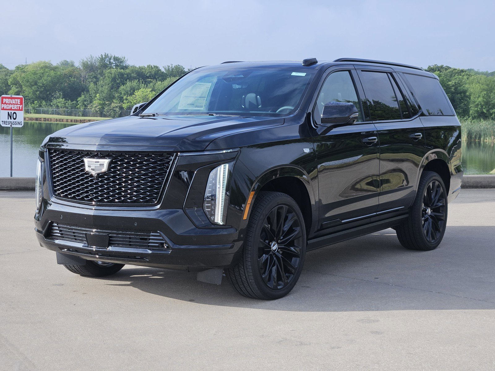 New 2026 Cadillac Escalade Platinum Sport w/ LPO, ONYX Package AWD/4WD image 2