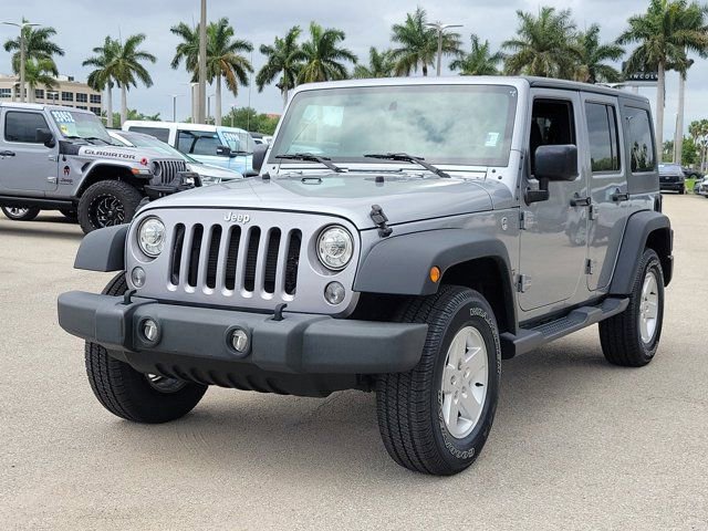 Used 2017 Jeep Wrangler Unlimited Sport w/ Quick Order Package 24S image 3