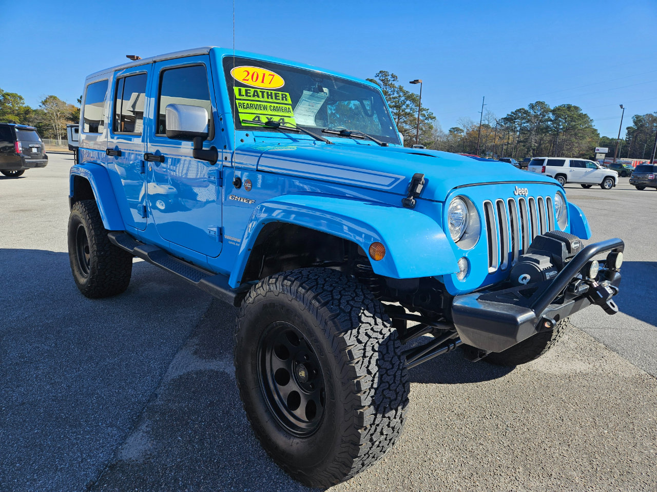 Used 2017 Jeep Wrangler Unlimited Sahara w/ Quick Order Package 23E Chief image 8