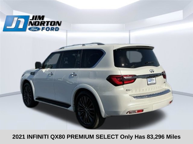 Used 2021 INFINITI QX80 Premium Select w/ Cargo Package RWD image 7