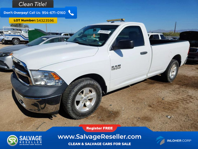 Used 2017 RAM 1500 Tradesman w/ Chrome Appearance Group RWD image 1