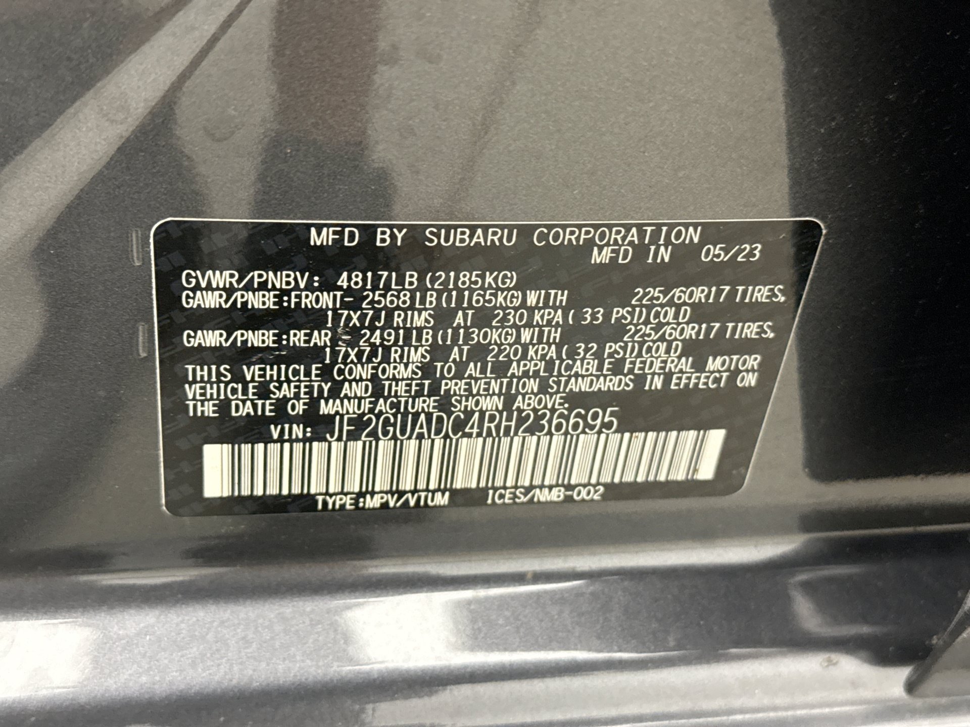 Used 2024 Subaru Crosstrek 2.0i Premium AWD/4WD image 24