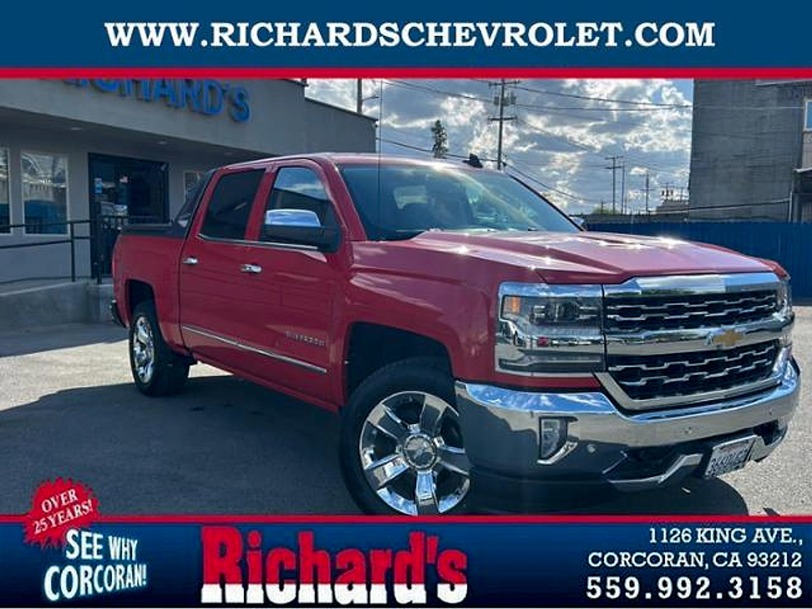 Used 2018 Chevrolet Silverado 1500 LTZ w/ High Desert Package AWD/4WD image 1