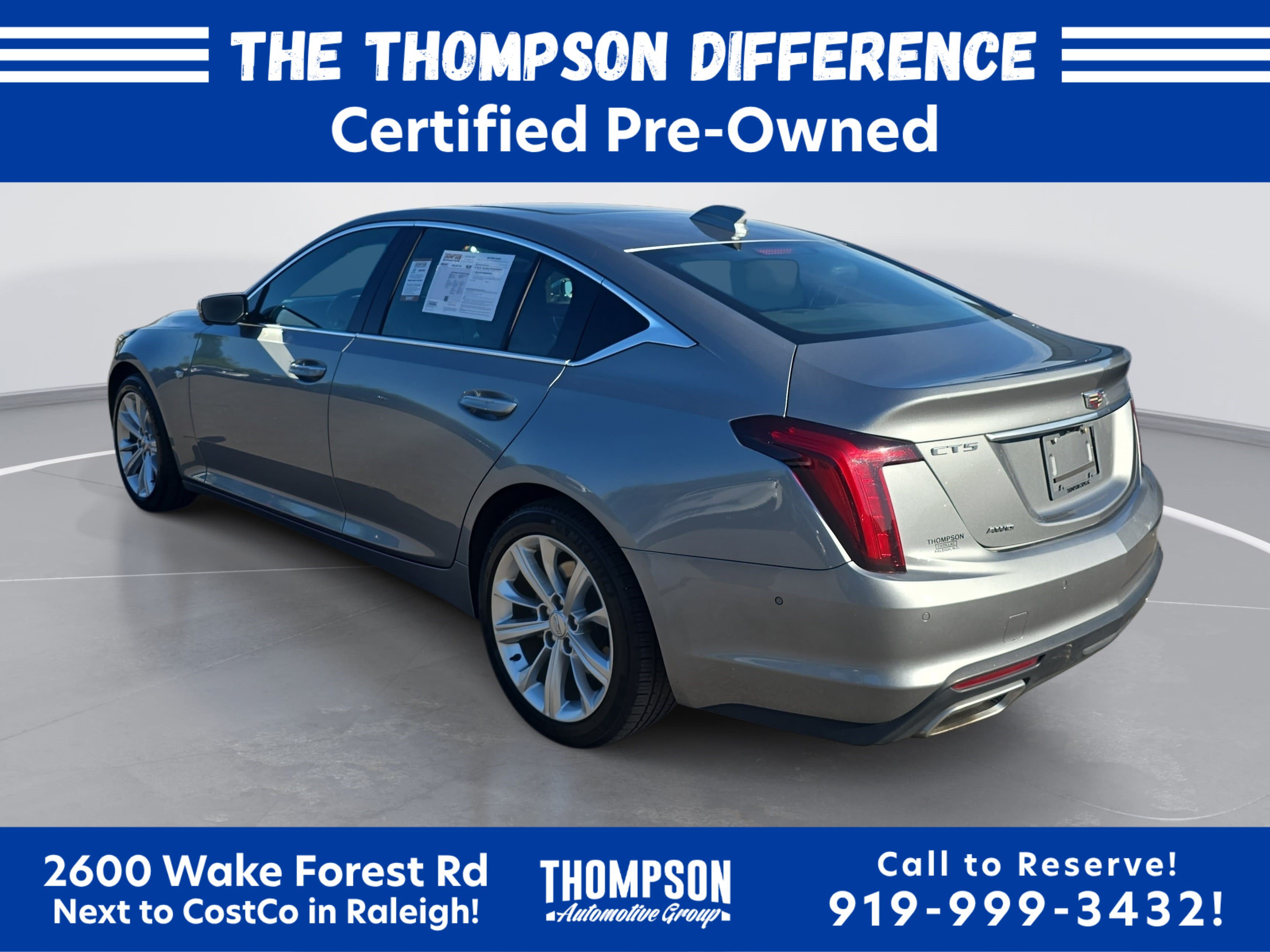 Certified 2025 Cadillac CT5 Premium Luxury w/ Sun And Sound Package AWD/4WD image 5
