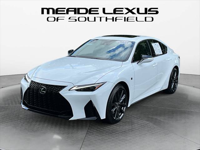 Certified 2025 Lexus IS 350 F Sport w/ Navigation Package AWD/4WD image 1