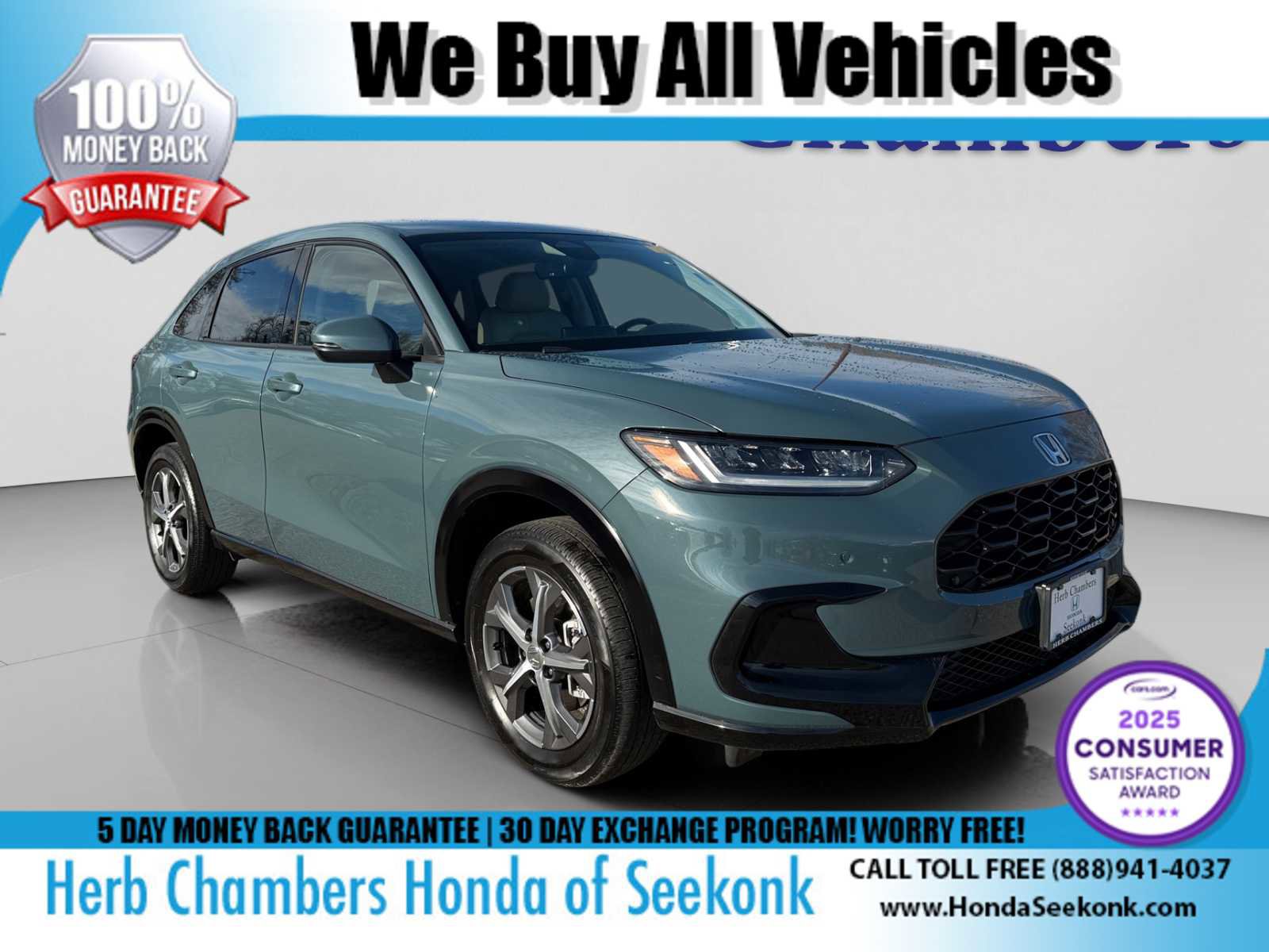 Used 2023 Honda HR-V EX-L image 1