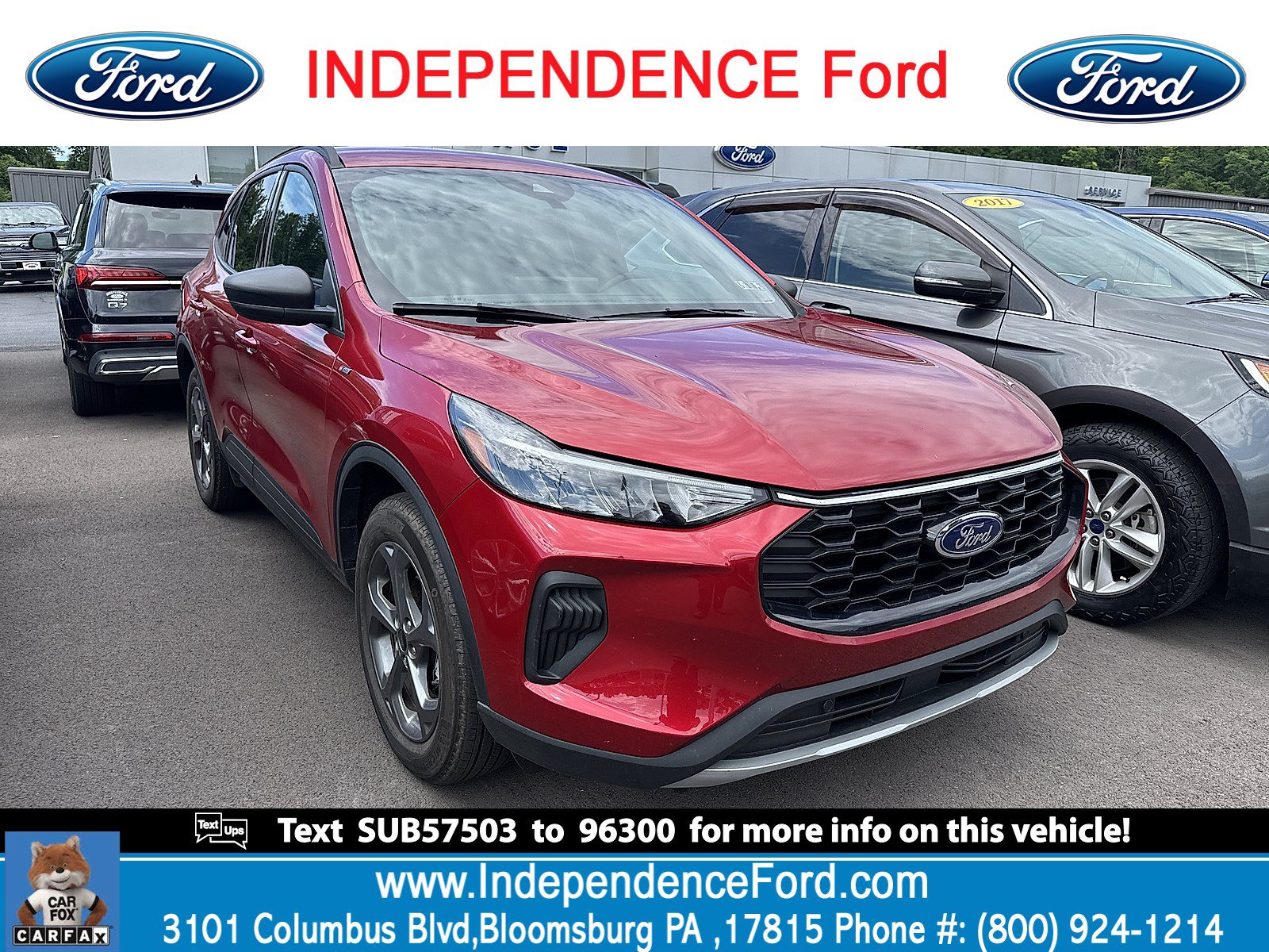 Used 2025 Ford Escape ST-Line w/ Tech Pack #1 AWD/4WD image 1