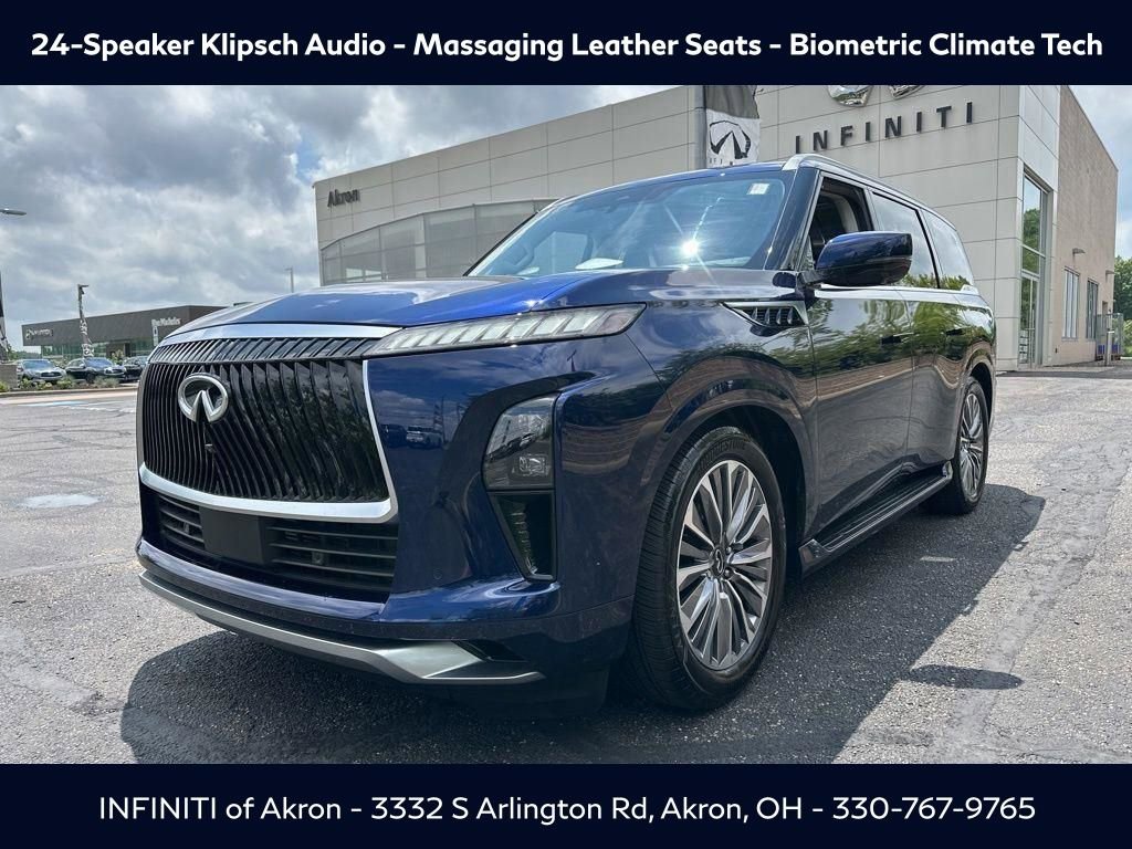 Certified 2025 INFINITI QX80 Sensory