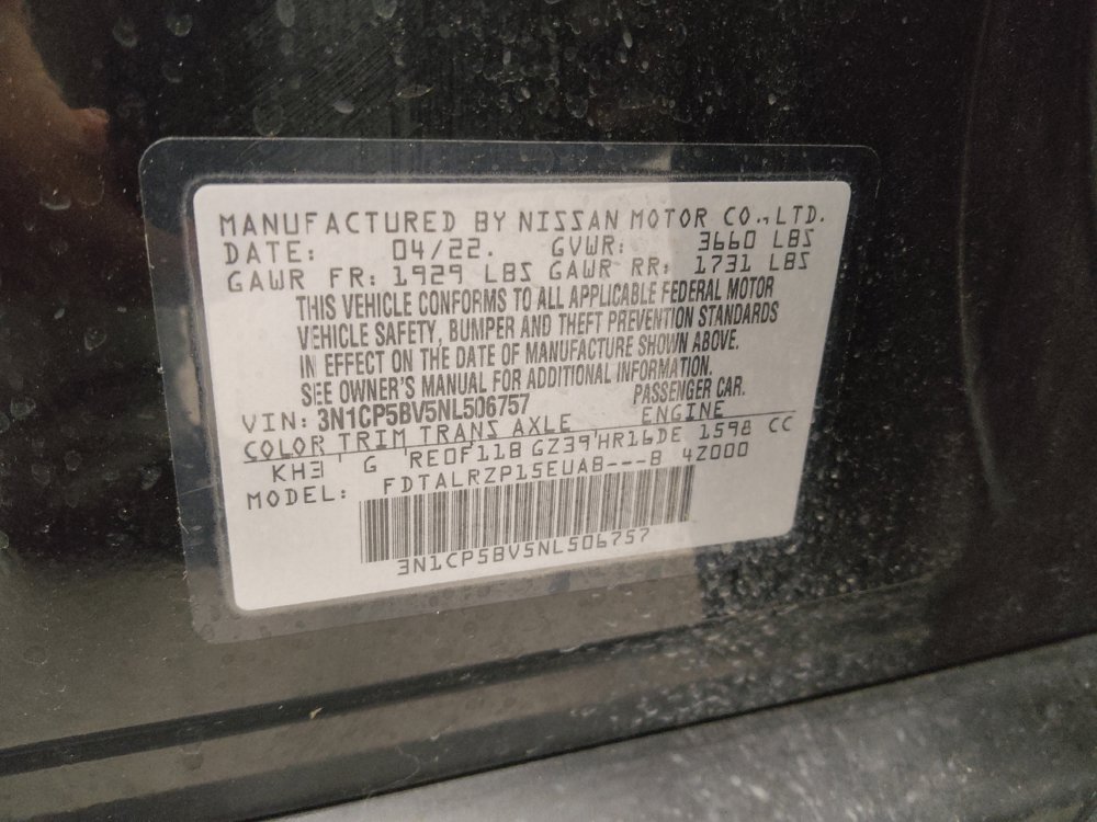 Used 2022 Nissan Kicks S FWD image 33