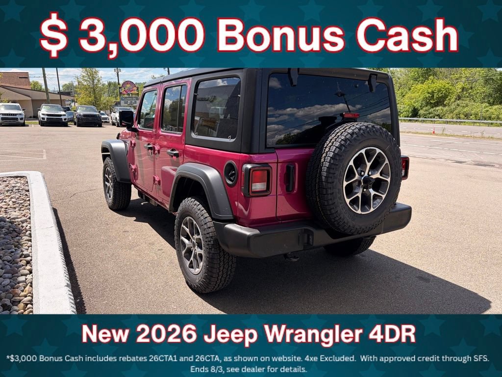 New 2026 Jeep Wrangler Unlimited Sport AWD/4WD image 8