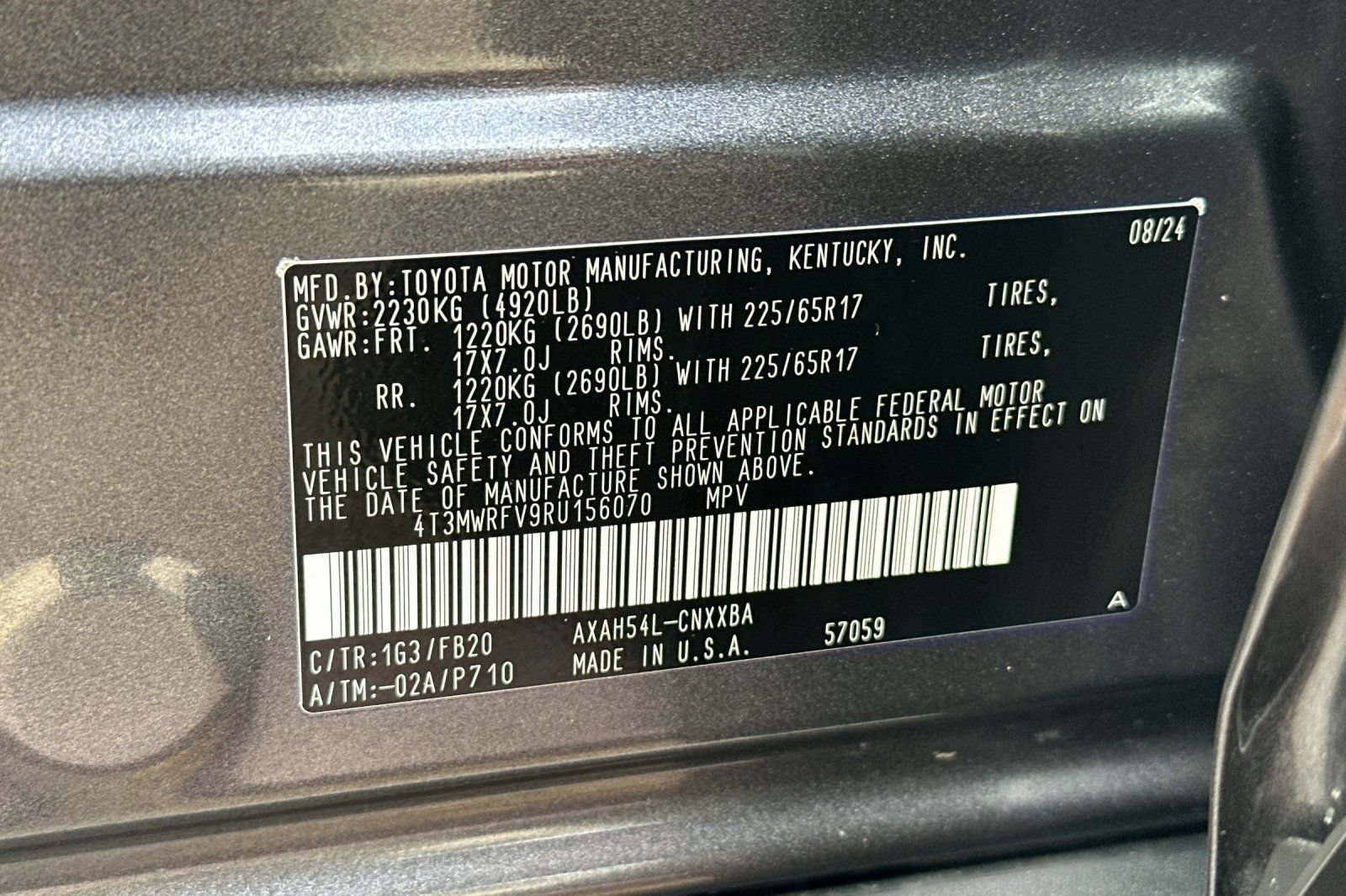 Used 2024 Toyota RAV4 LE AWD/4WD image 34