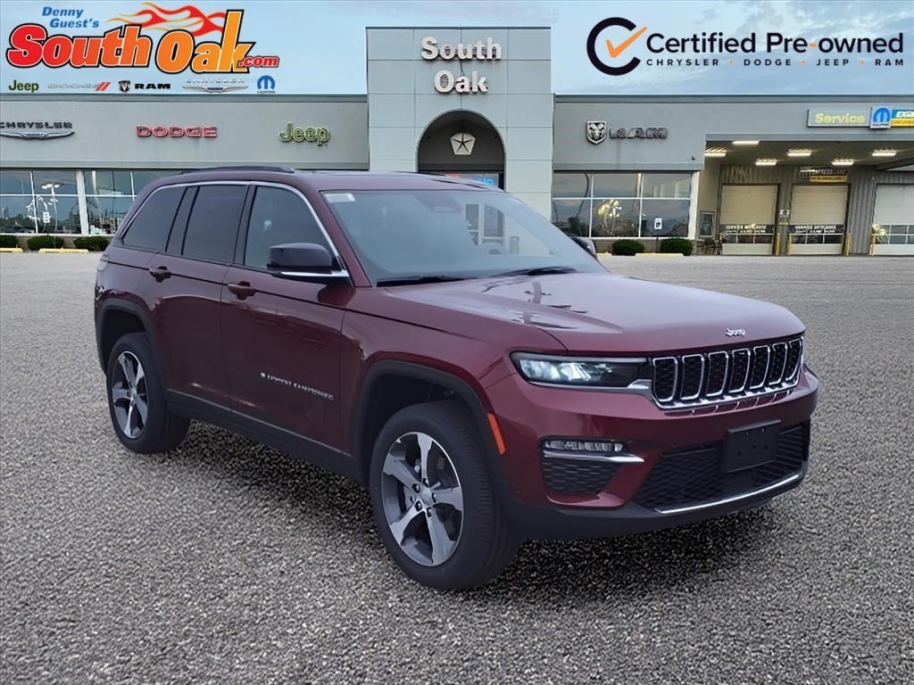 Certified 2025 Jeep Grand Cherokee Limited w/ Luxury Tech Group II