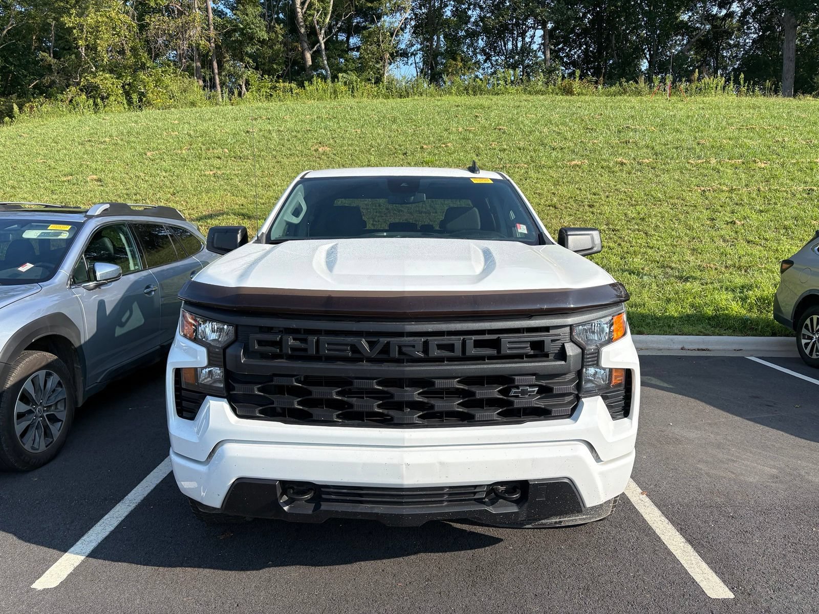 Used 2024 Chevrolet Silverado 1500 Custom w/ Turbomax Blackout Package AWD/4WD image 2