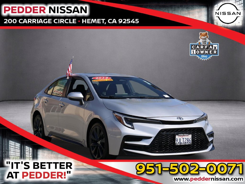 Used 2024 Toyota Corolla SE w/ SE Premium Package FWD image 1