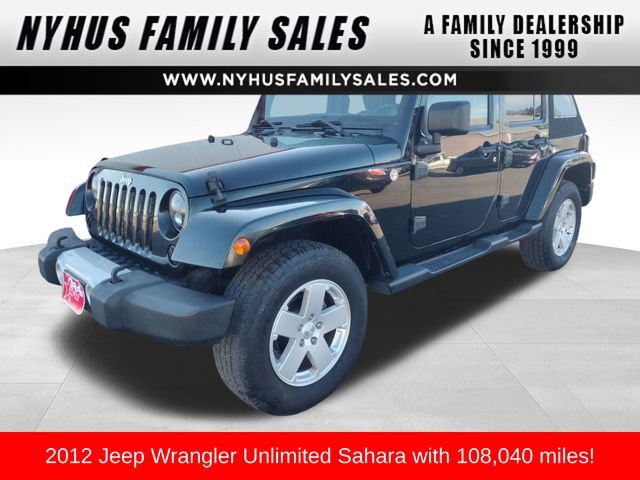 Used 2012 Jeep Wrangler Unlimited Sahara w/ Dual Top Group