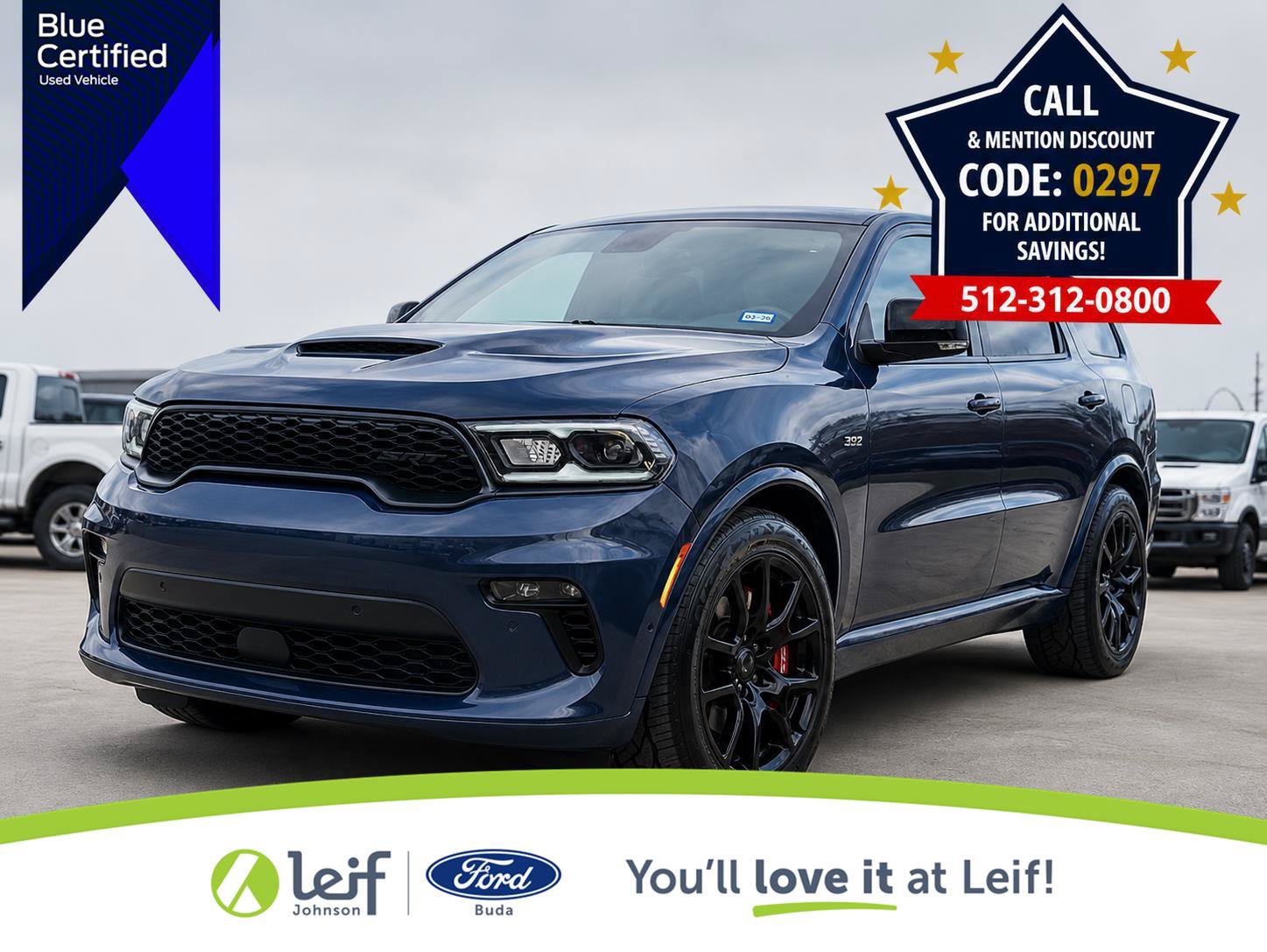 Used 2021 Dodge Durango SRT w/ Premium Interior Group AWD/4WD image 1
