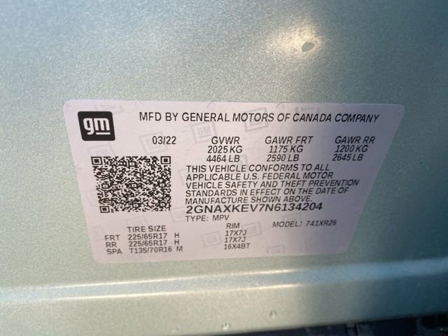Used 2022 Chevrolet Equinox LT FWD image 37