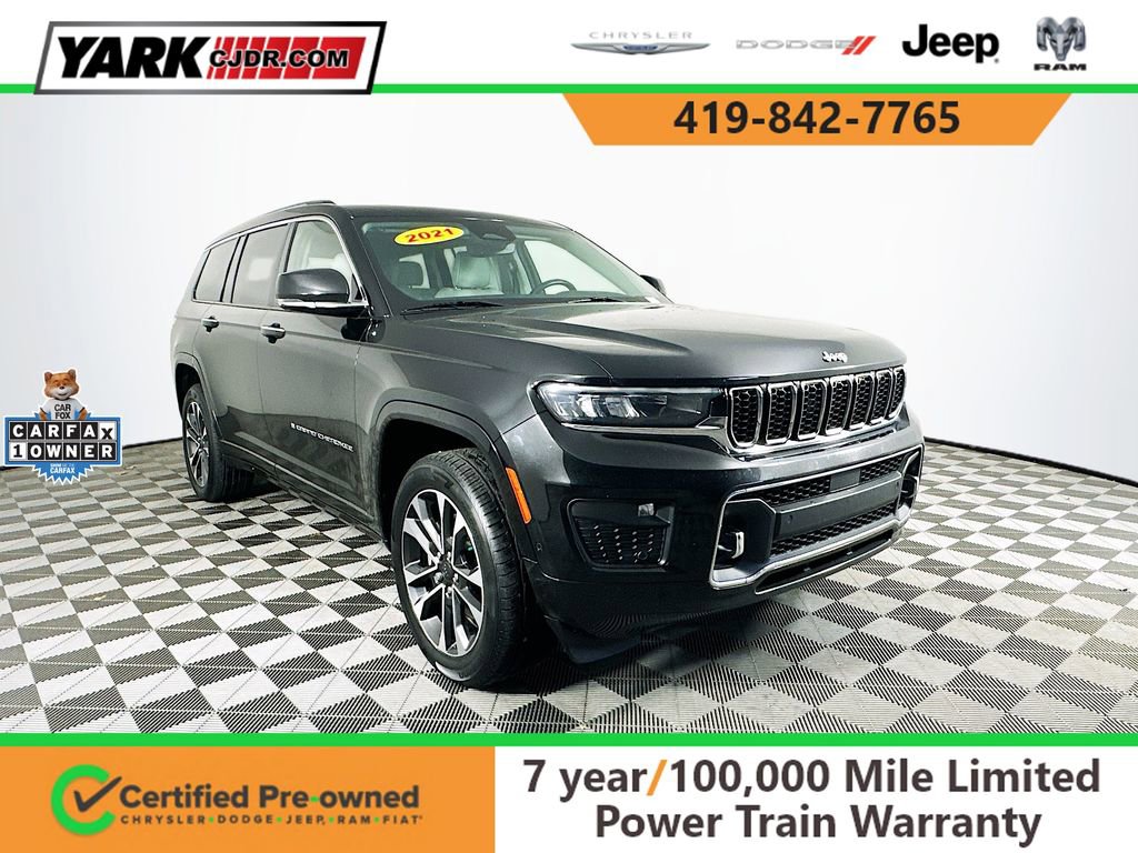 Certified 2021 Jeep Grand Cherokee L Overland image 1