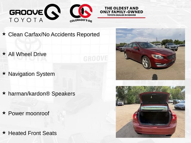 Used 2015 Volvo S60 T5 Platinum w/ Climate Package AWD/4WD image 4