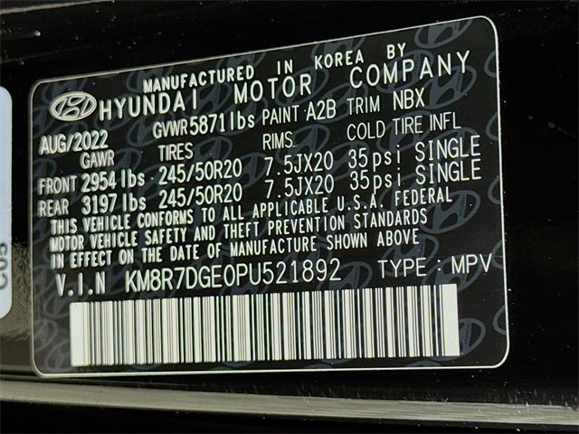 Used 2023 Hyundai Palisade Calligraphy w/ Cargo Package image 17