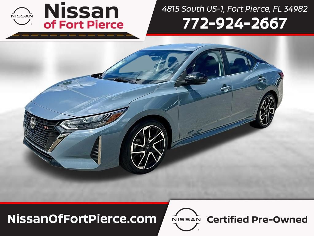 Certified 2024 Nissan Sentra SR w/ Trunk Package FWD image 1