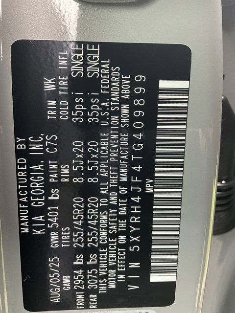 New 2026 Kia Sorento EX image 15