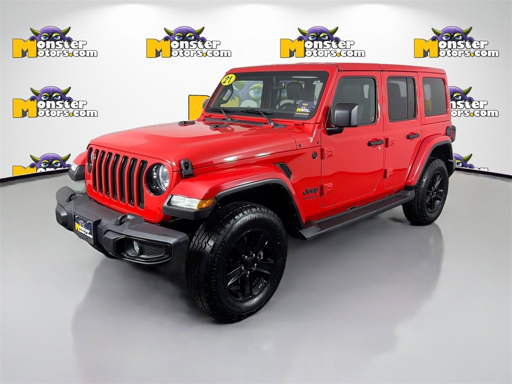 Used 2021 Jeep Wrangler Unlimited Sahara