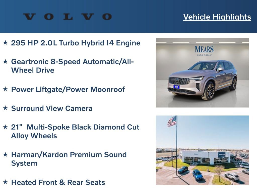 Certified 2026 Volvo XC90 B6 Plus w/ Protection Package Premier image 3