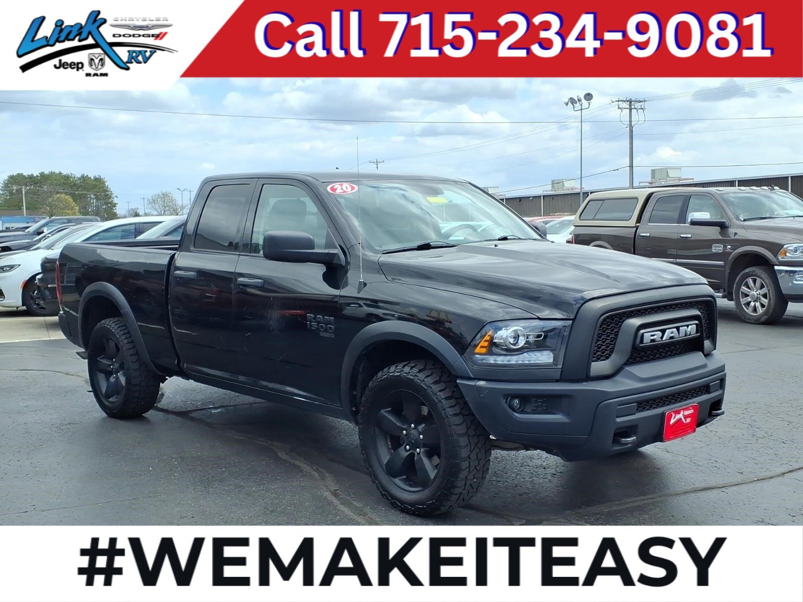 Used 2020 RAM 1500 Classic Warlock w/ Electronics Group AWD/4WD image 1