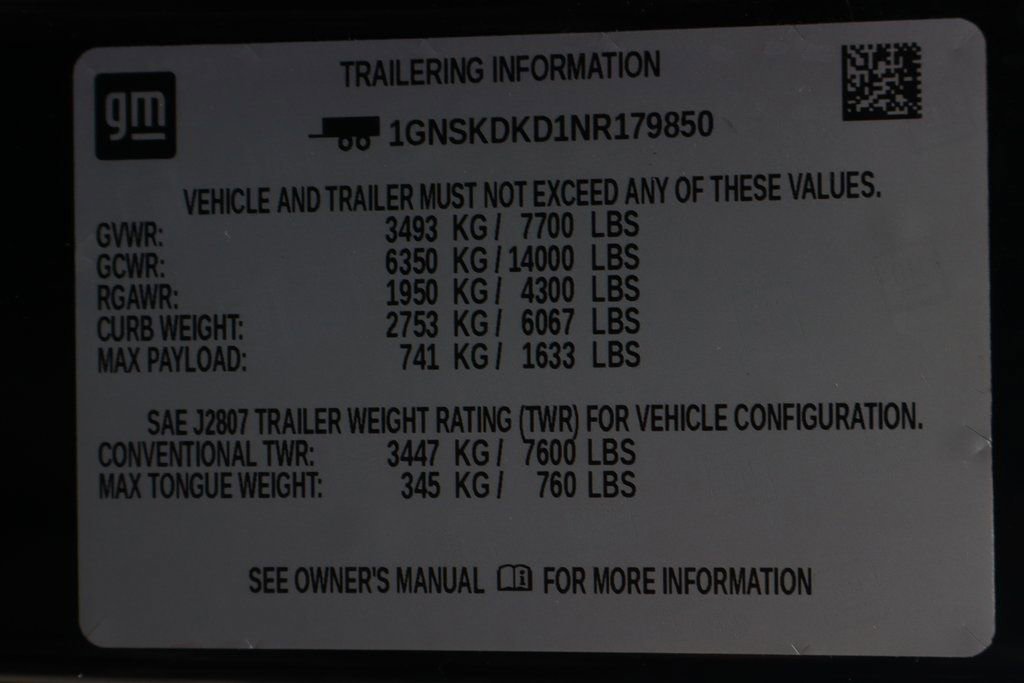 Used 2022 Chevrolet Suburban Z71 w/ Luxury Package image 52