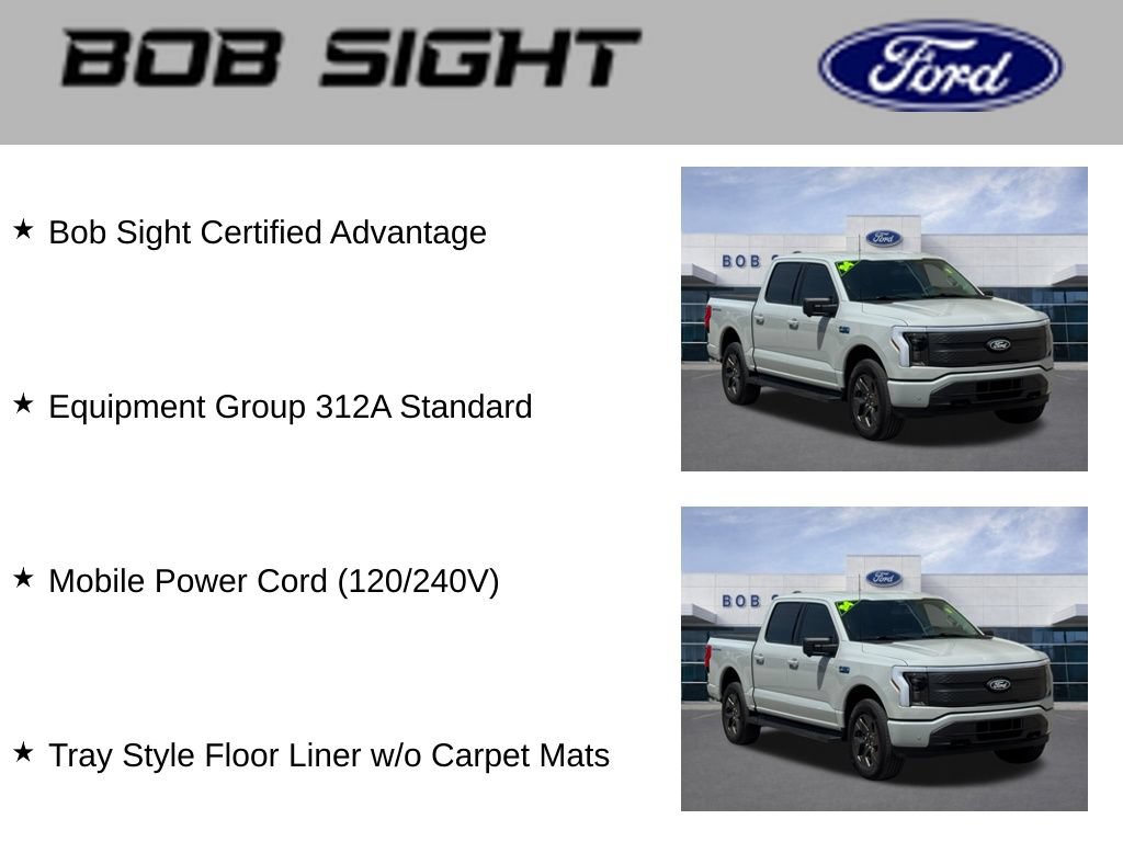 Used 2024 Ford F150 Lightning Flash AWD/4WD video 3