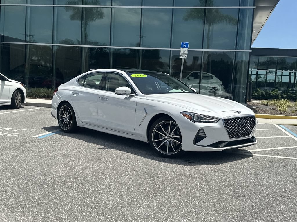 Used 2019 Genesis G70 2.0T Advanced w/ Dynamic Package RWD image 2