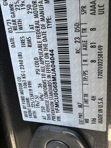 Used 2021 Ford Escape SE w/ SE Sport Appearance Package image 26