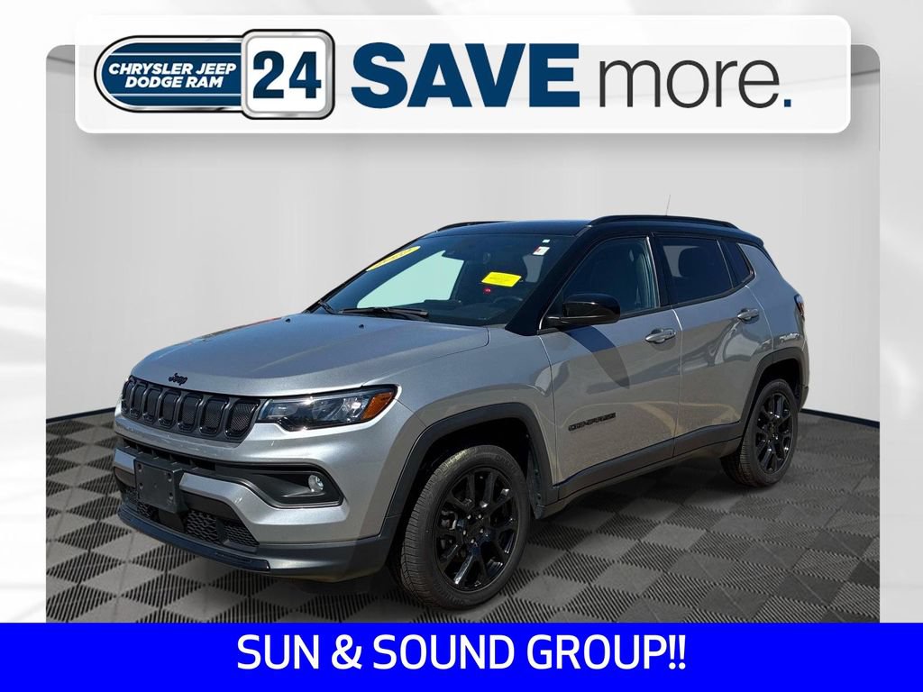 Certified 2022 Jeep Compass Latitude w/ Sun and Sound Group