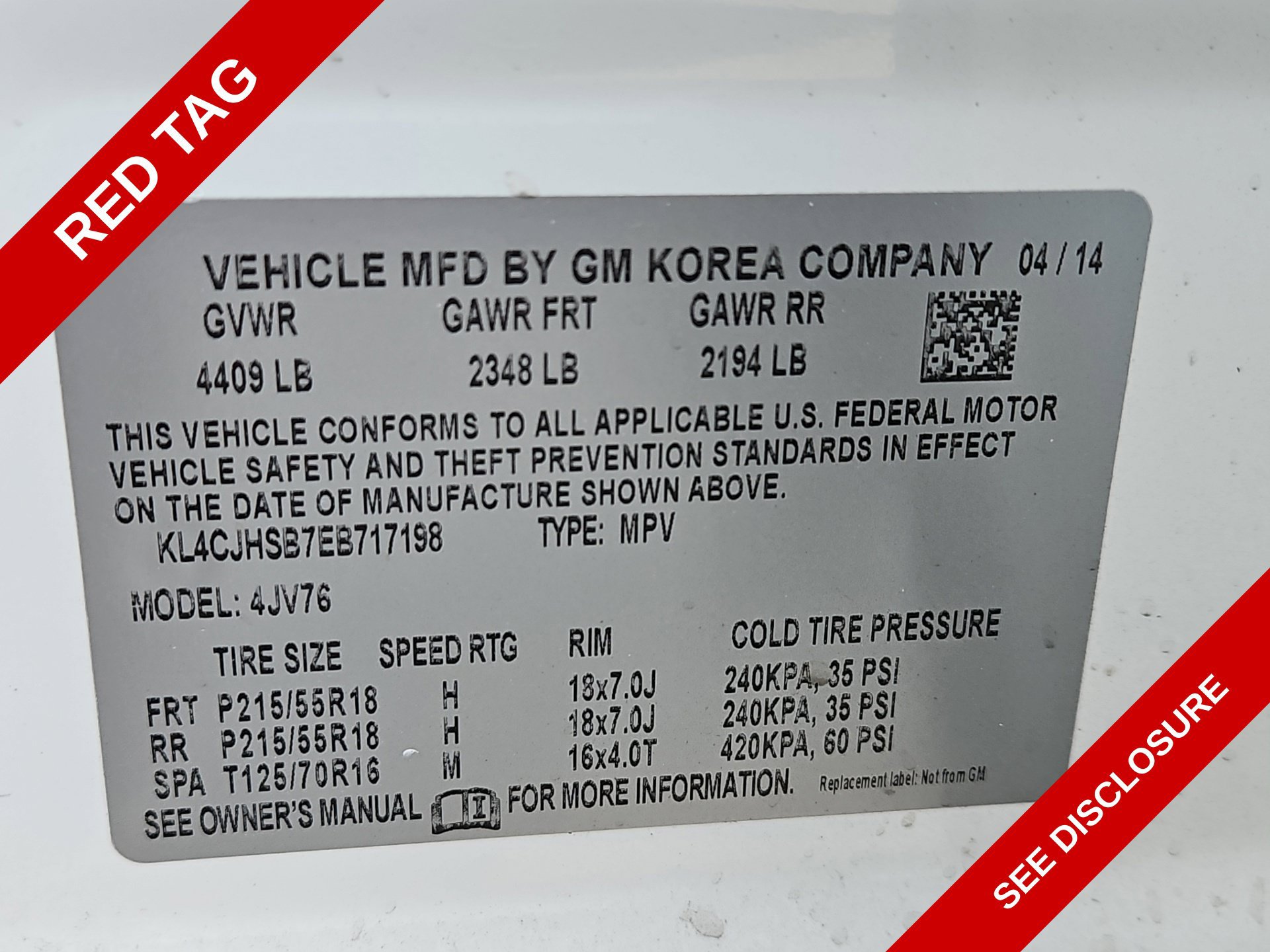 Used 2014 Buick Encore Premium AWD/4WD image 12