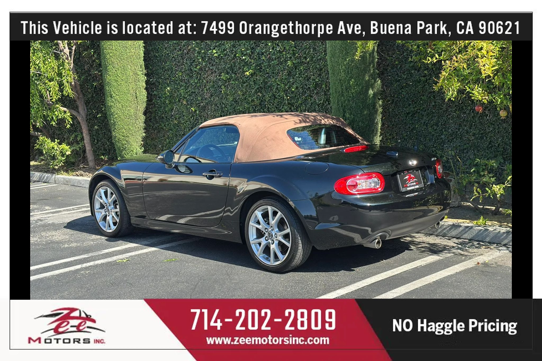 Used 2015 MAZDA MX-5 Miata Grand Touring w/ Premium Package RWD image 9