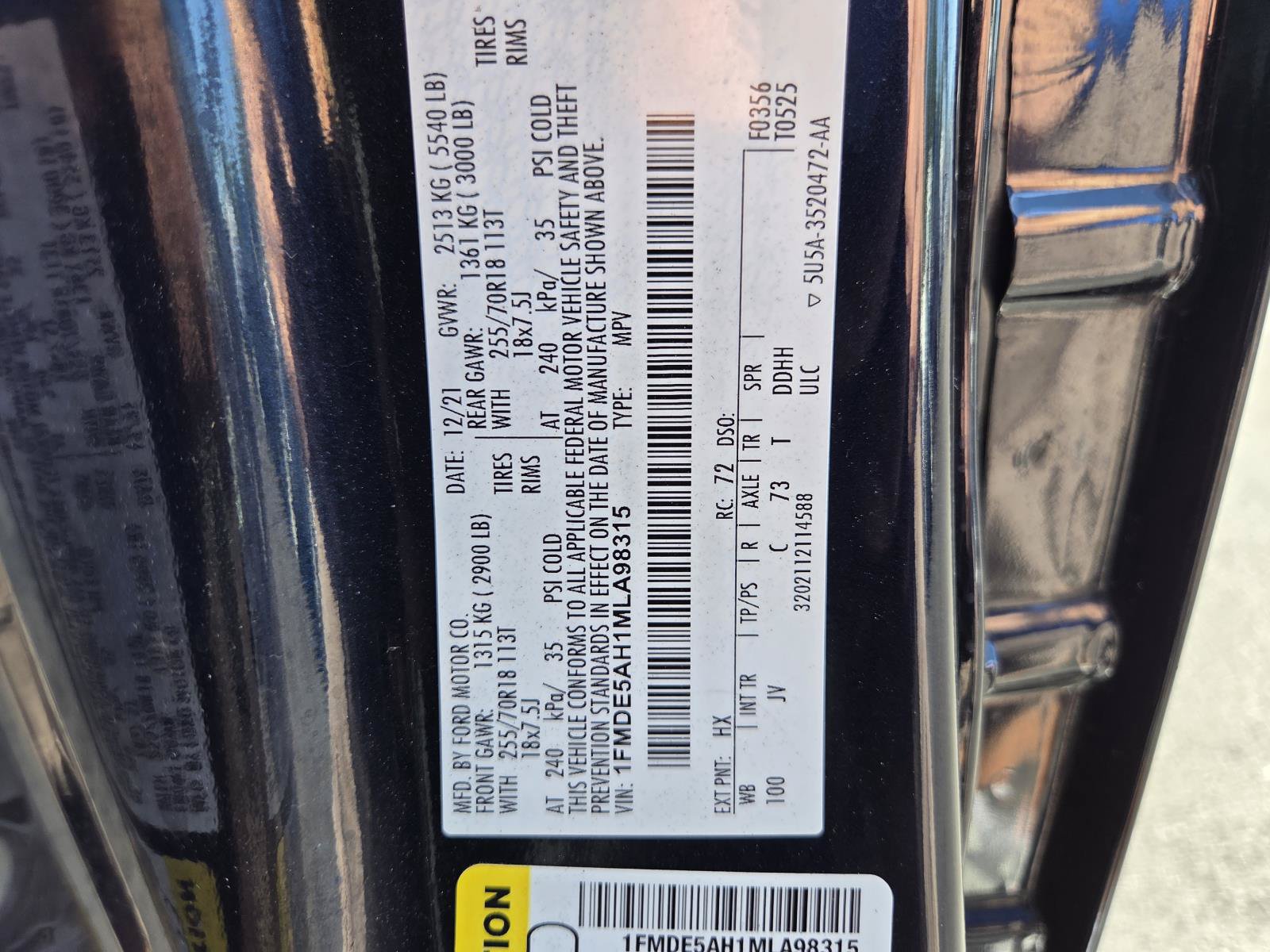 Used 2021 Ford Bronco Outer Banks AWD/4WD image 29