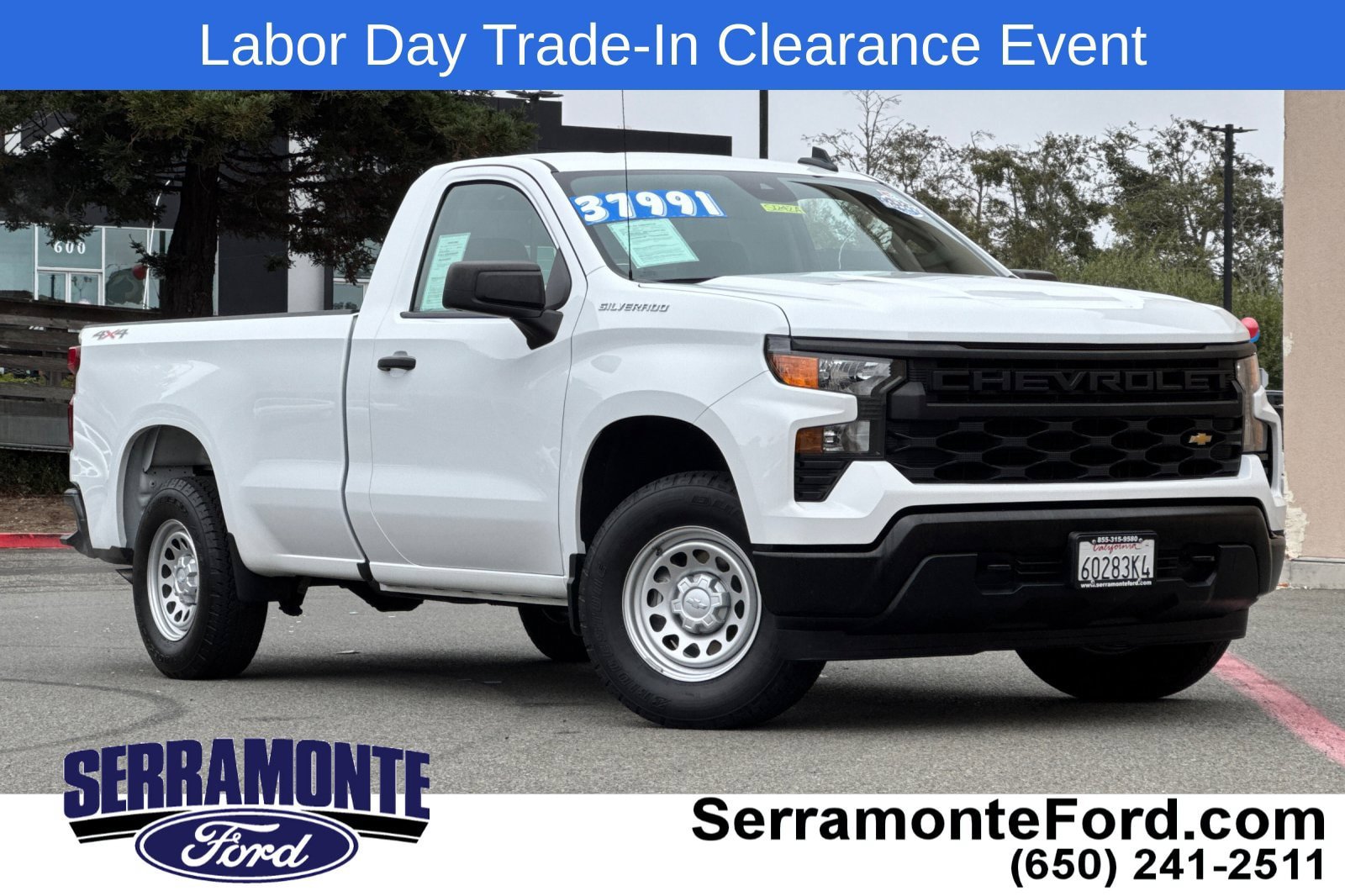 Used 2025 Chevrolet Silverado 1500 W/T w/ Trailering Package