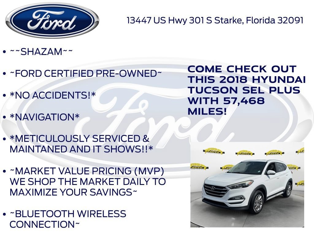 Used 2018 Hyundai Tucson SEL Plus AWD/4WD image 6