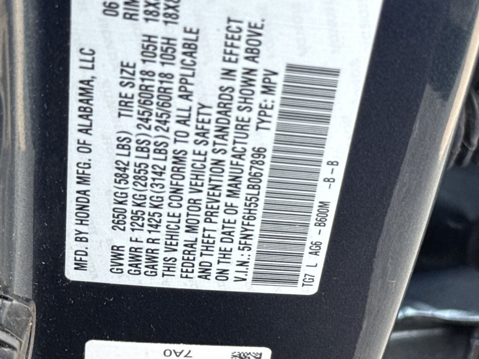 Used 2020 Honda Pilot EX-L image 35