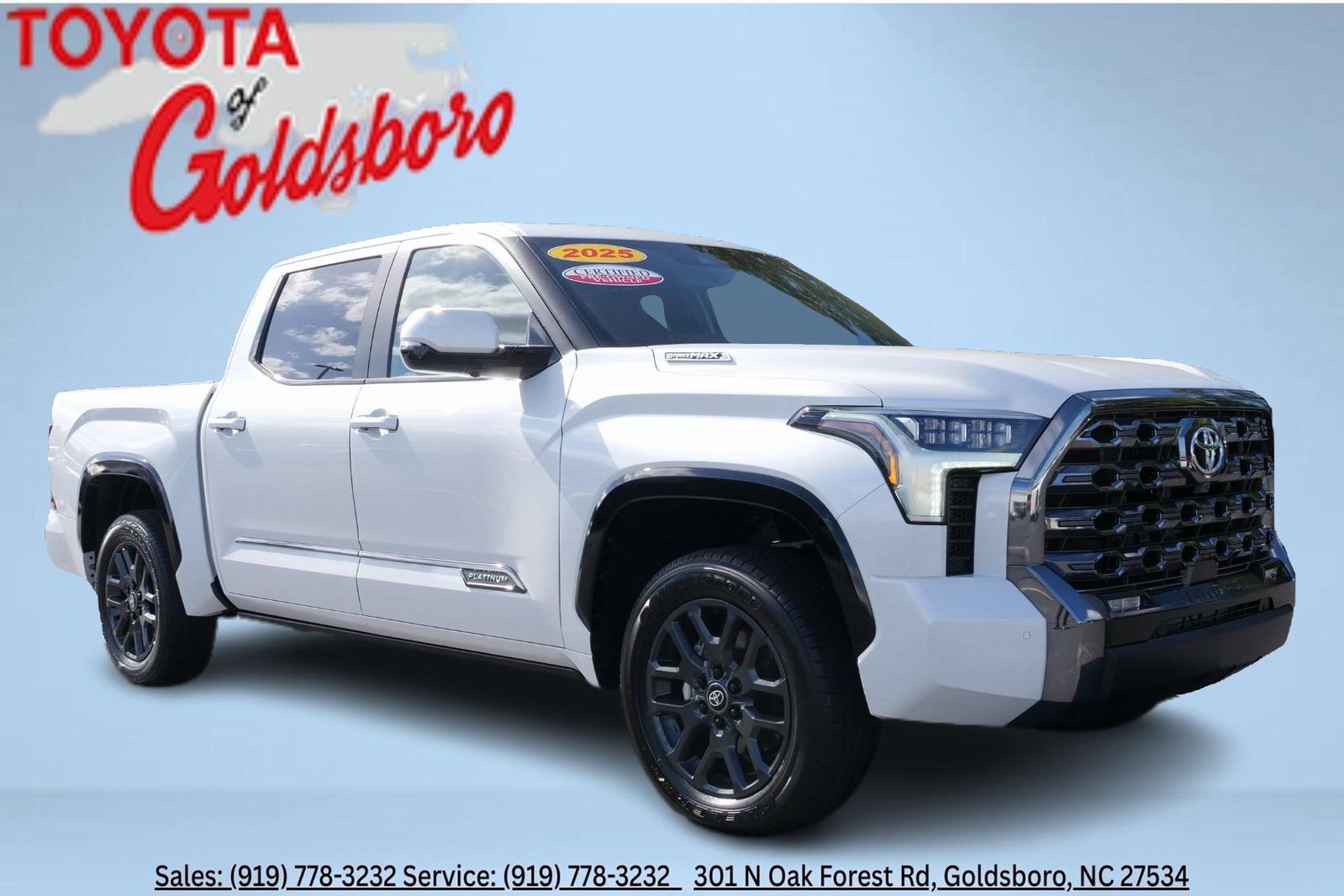 Used 2025 Toyota Tundra Platinum