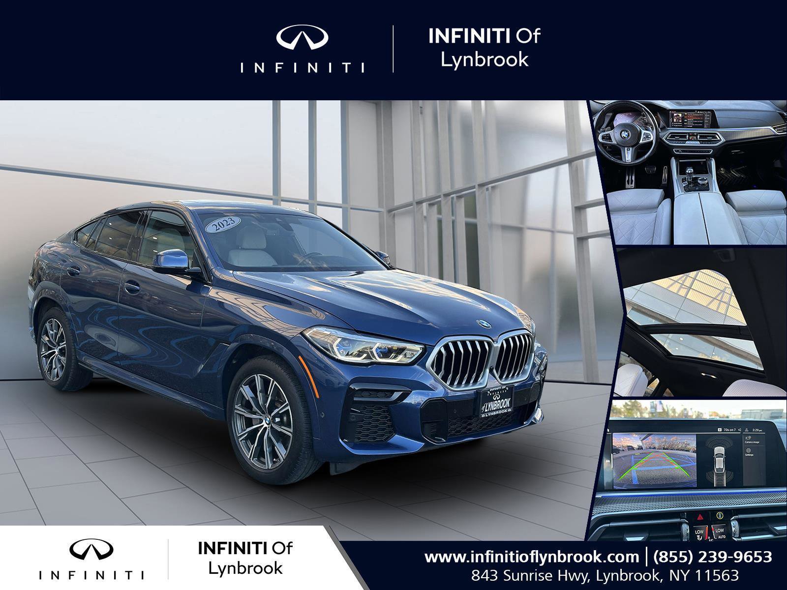 Used 2023 BMW X6 xDrive40i w/ Executive Package image 1