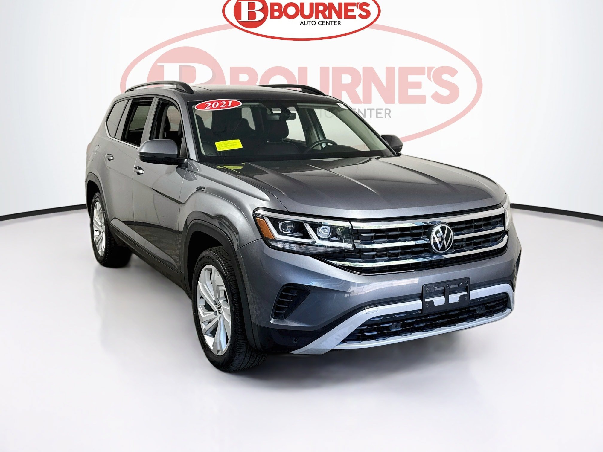 Used 2021 Volkswagen Atlas SE w/ Panoramic Sunroof Package AWD/4WD image 1