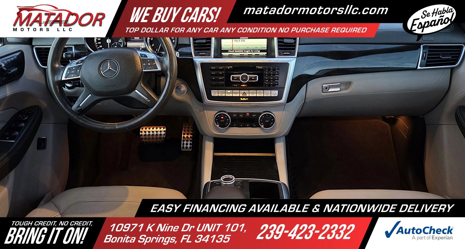 Used 2015 Mercedes-Benz ML 400 4MATIC w/ Driver Assistance Package image 22